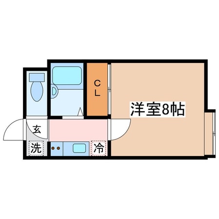 北松本駅 徒歩49分 1階の物件間取画像